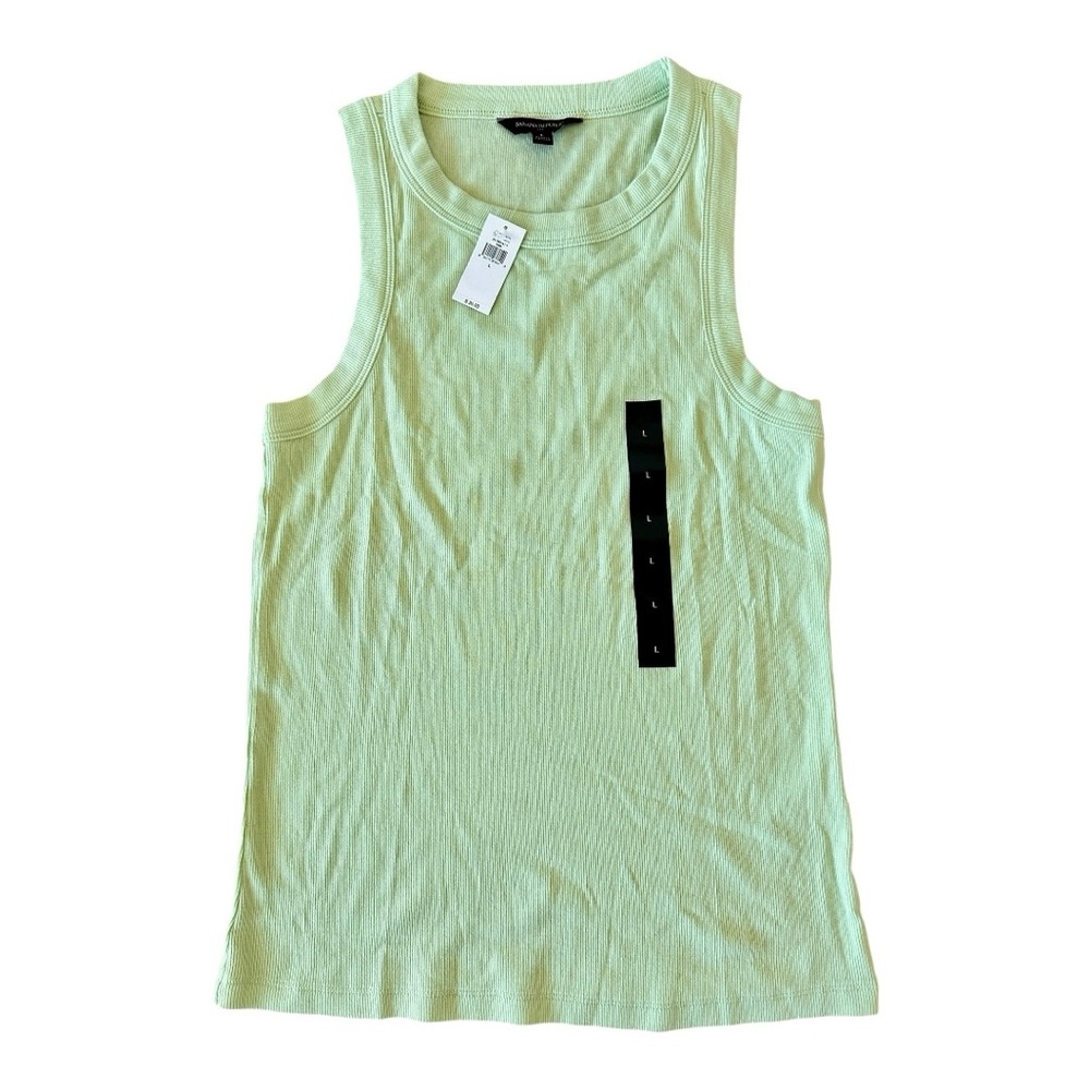 NWT Banana Republic Factory Lime Green Tank Top - Size L